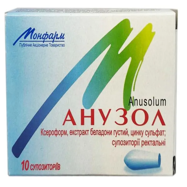 Anuzol suppositories, rectal