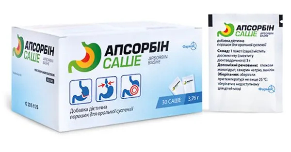 Апсорбин порошок, для оральной суспензии