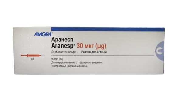 Aranesp solution for injection