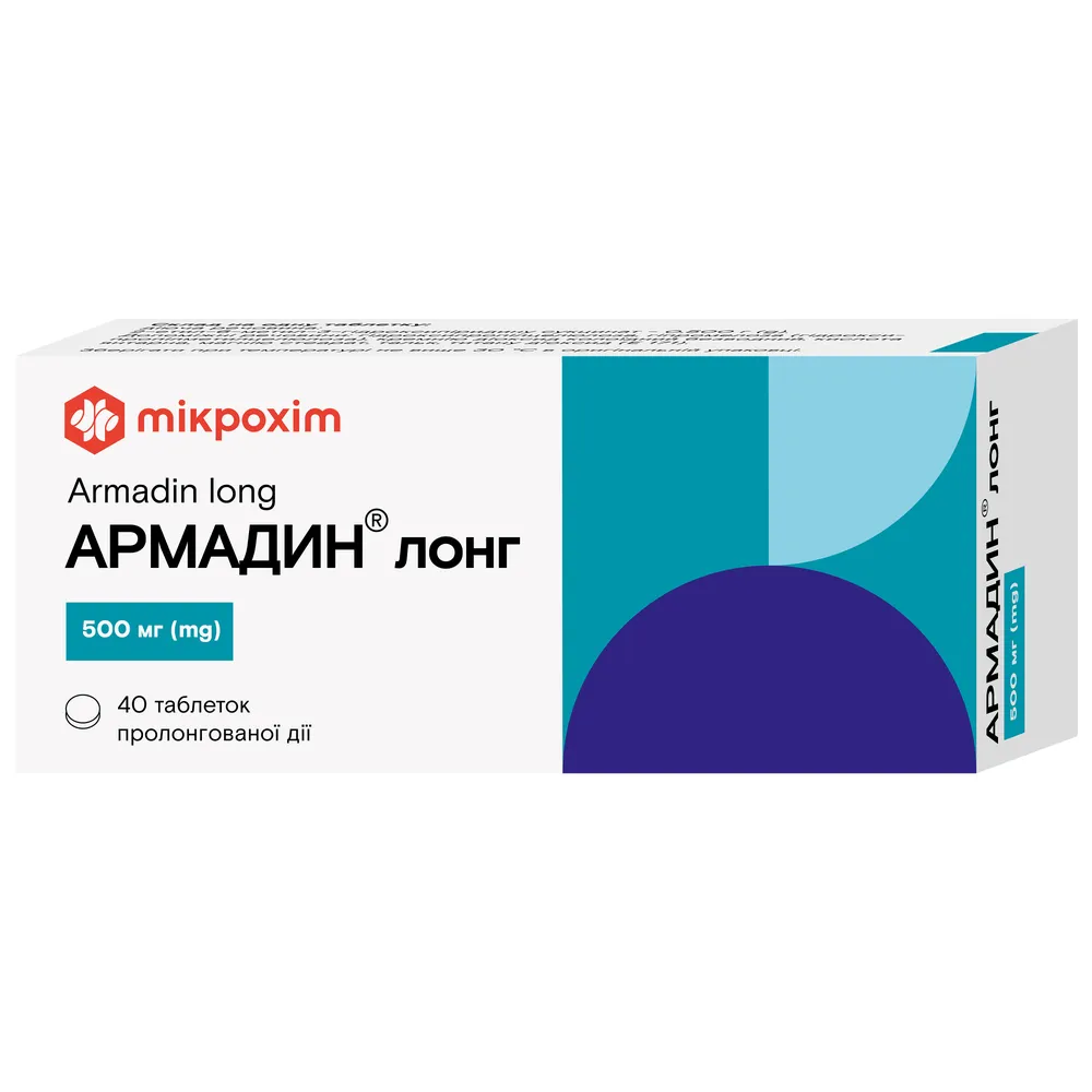 Armadin® long tablets, extended-release