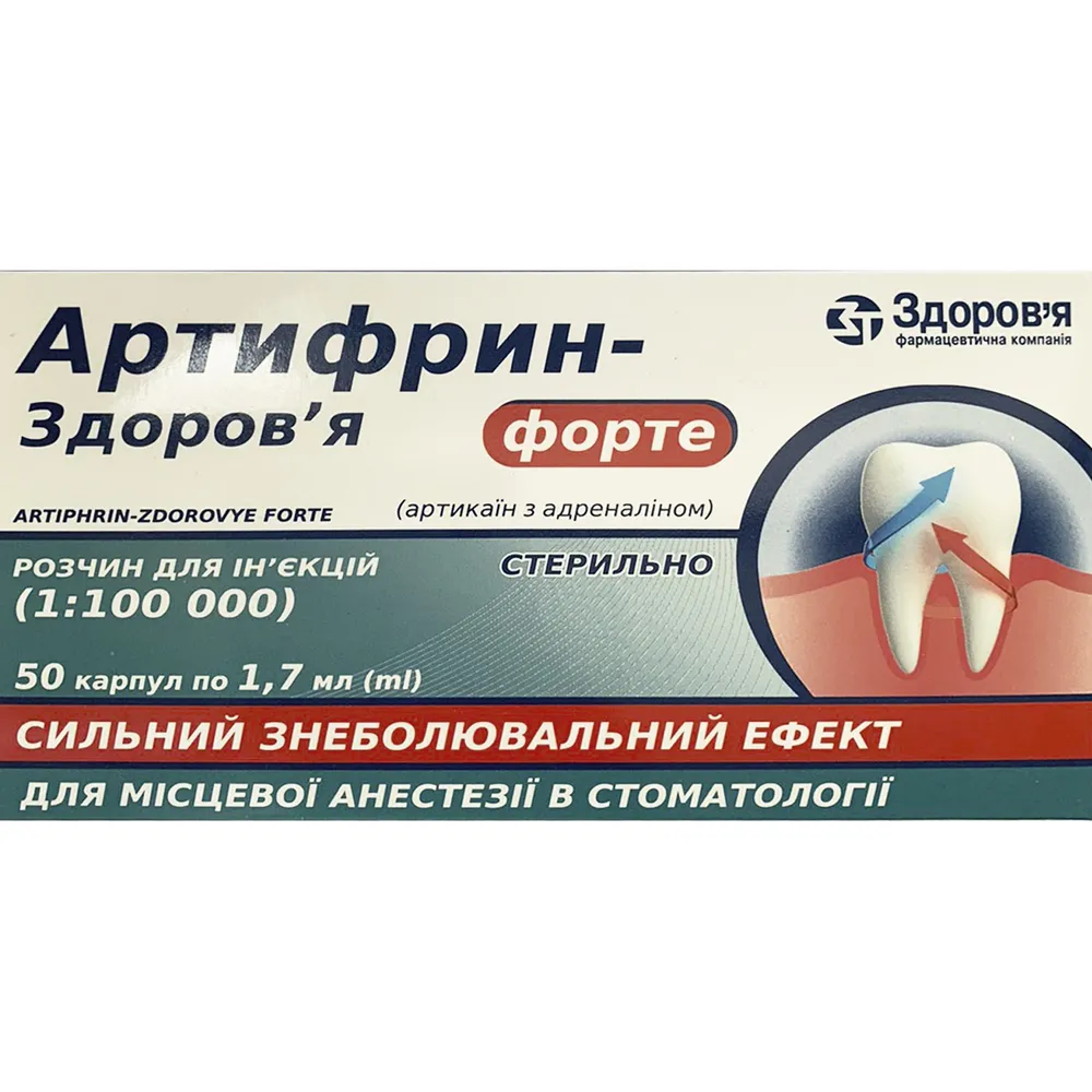 Артифрин-здоров'я форте раствор для инъекций