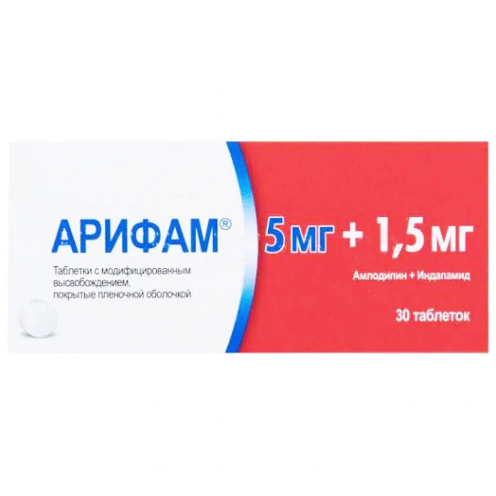 Arifam® 1,5 mg/5 mg comprimidos, liberación modificada