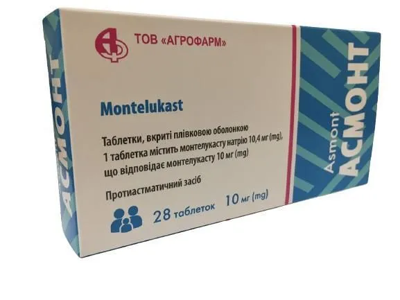 Asmont comprimidos, masticables