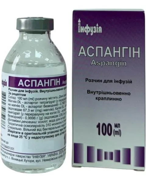 Aspangin soluzione per infusione