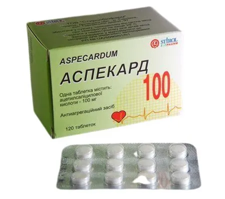 Aspecard tablets