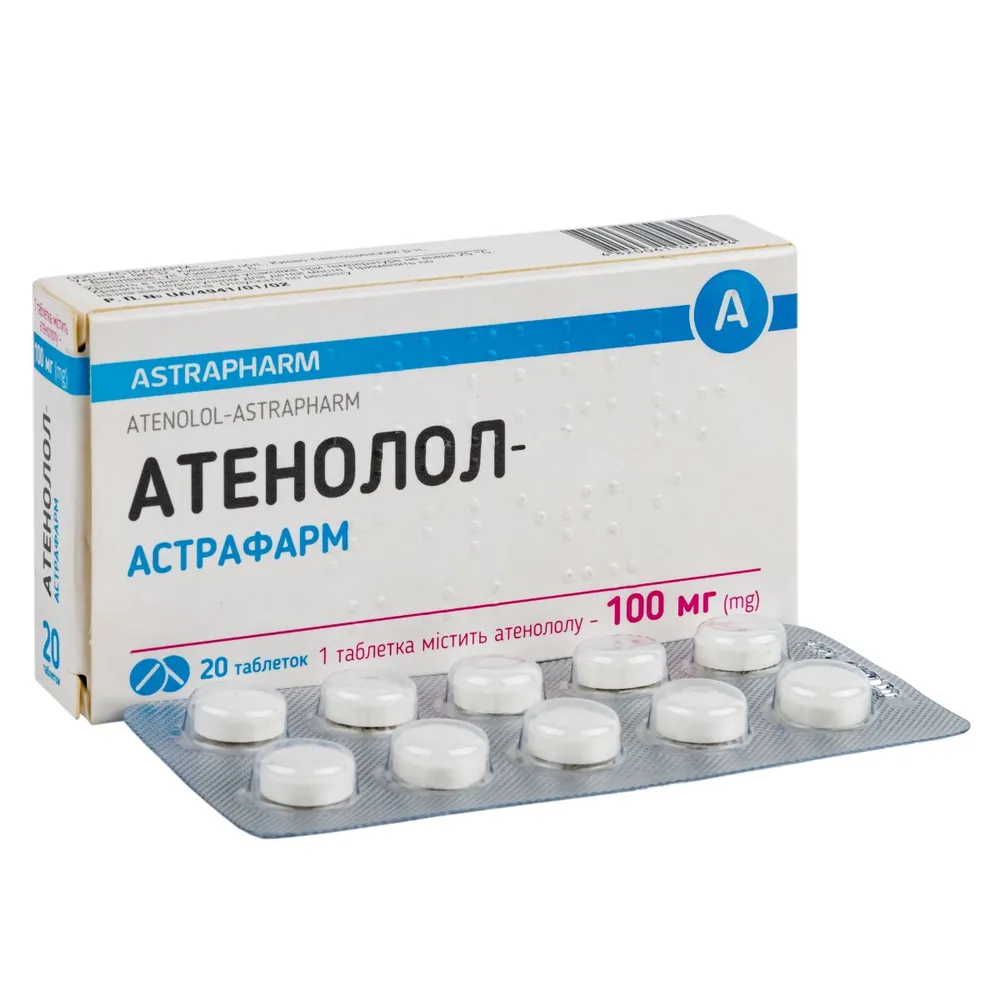 Atenolol-astrapharm tablets