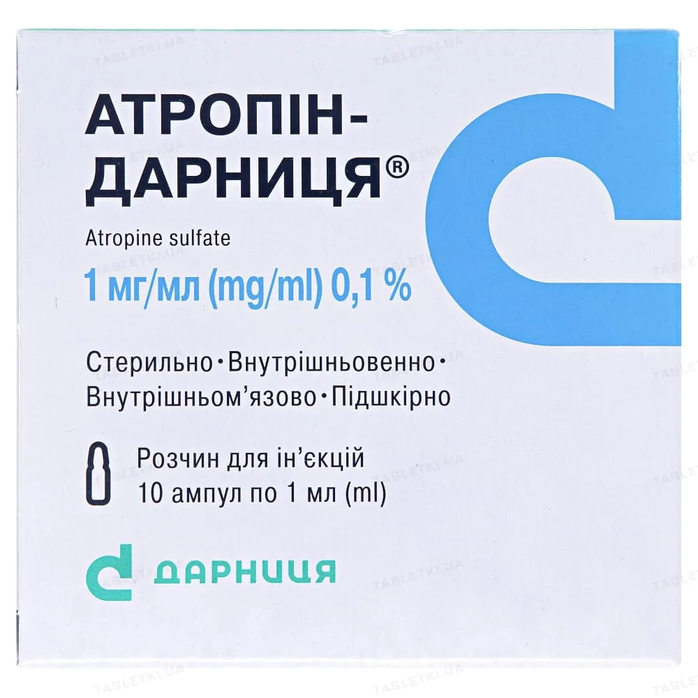 Atropin-Darnitsa® solución para inyección