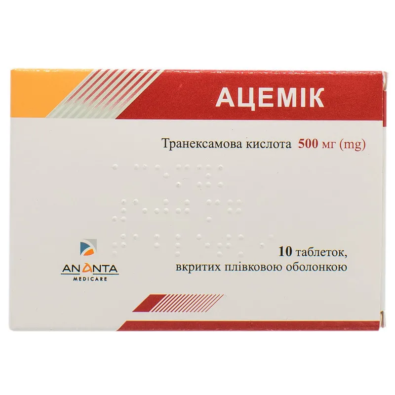 Acemik comprimidos, recubiertos con película
