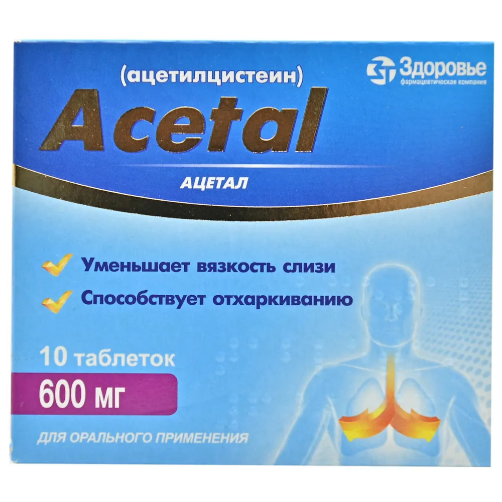 Acetal tablets