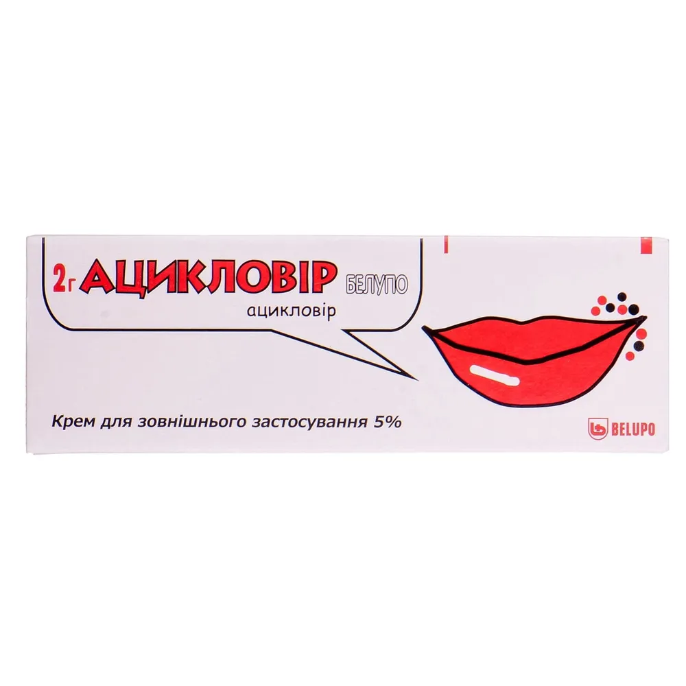 Aciclovir Belupo crema, per uso esterno