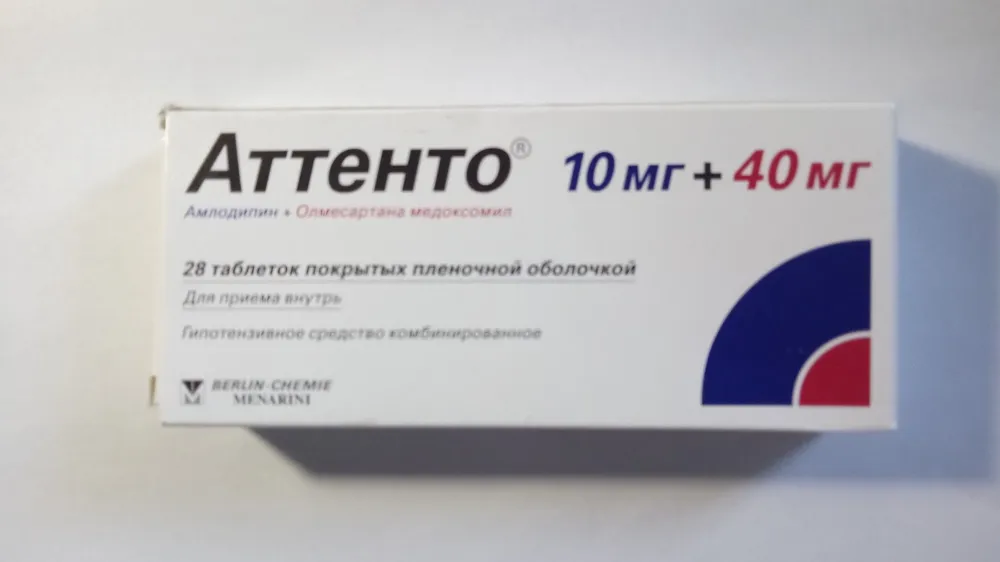 Attento® 40/10 comprimidos, recubiertos con película