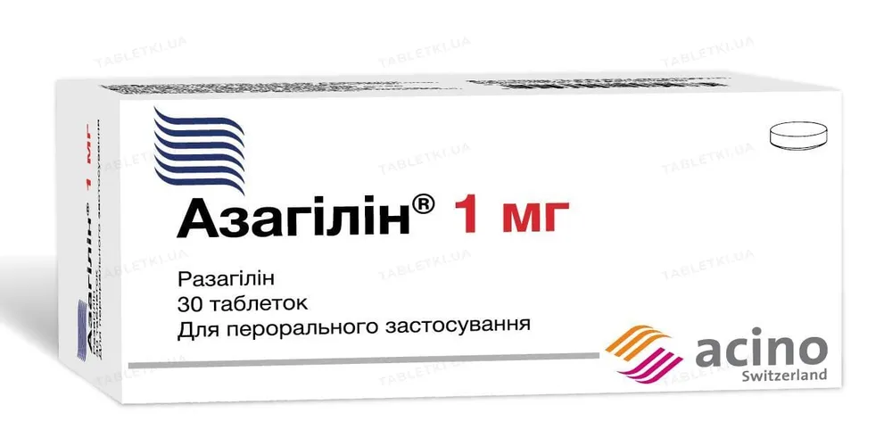 Азагилин® асино таблетки