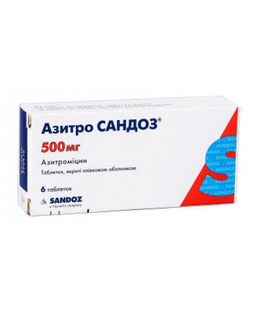 Azitro Sandoz® compresse, rivestite con film