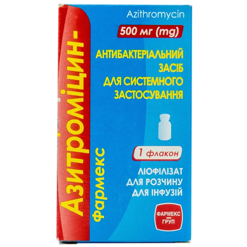 Azitromicina Farmex polvere per soluzione per infusione