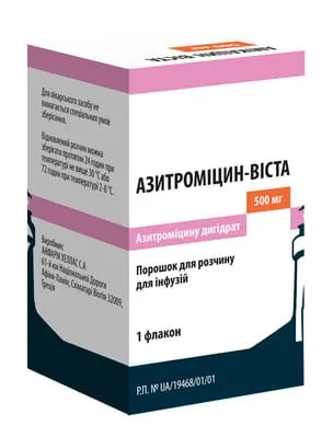Azitromicina-Vista polvere per soluzione per infusione