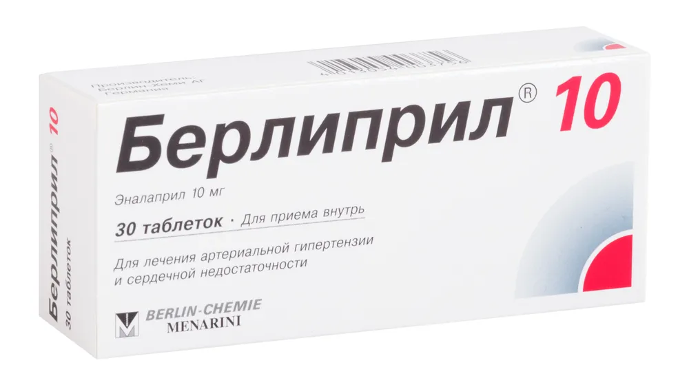 Berlipril® 10 comprimidos