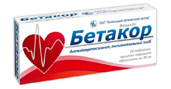 Betacor tablets, film-coated