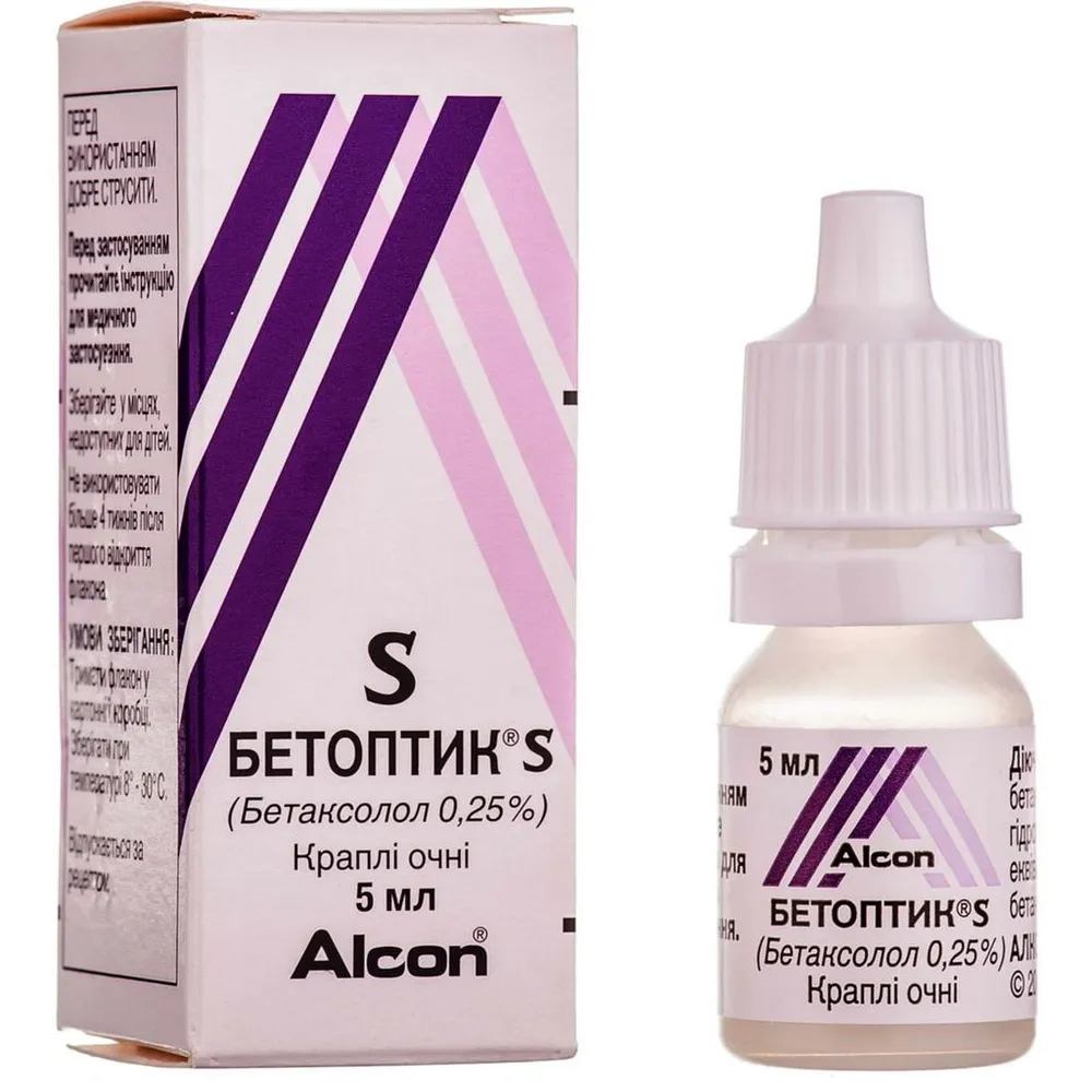 Betoptic® S краплі очні
