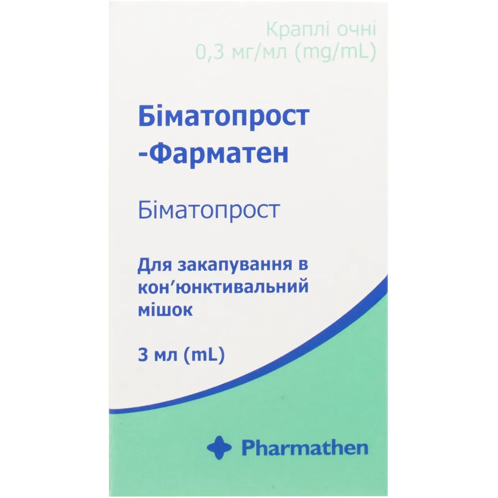 Bimatoprost-Farmaten gocce, oculari