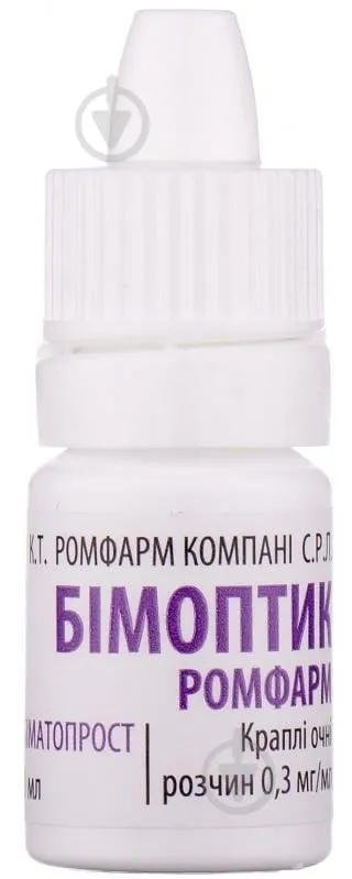Bimoptic rompharm drops, ophthalmic solution