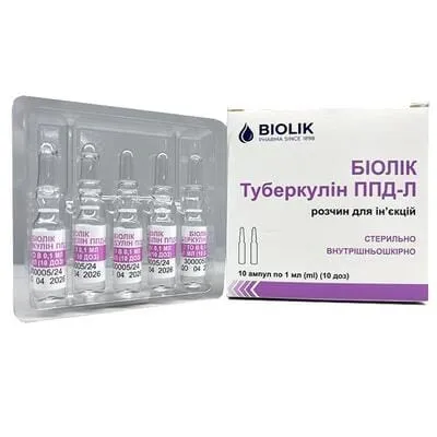 Biolic tuberculin ppd-l solution for injection