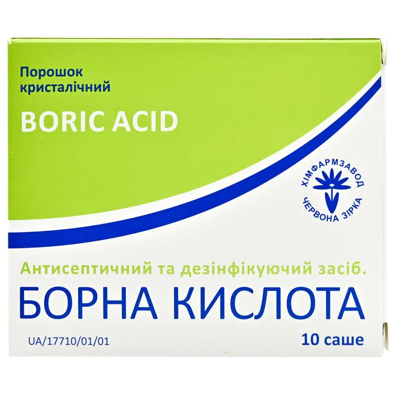 Boric acid powder, crystalline