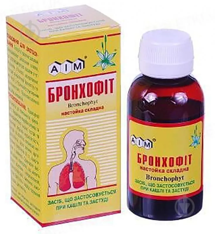 Bronhofit tintura, compleja