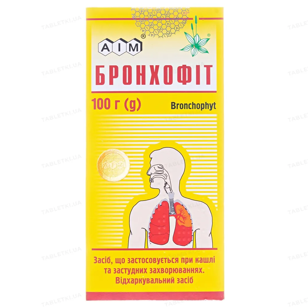 Бронхофит сбор