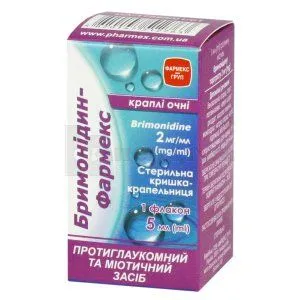 Brimonidine-pharmex drops, ophthalmic