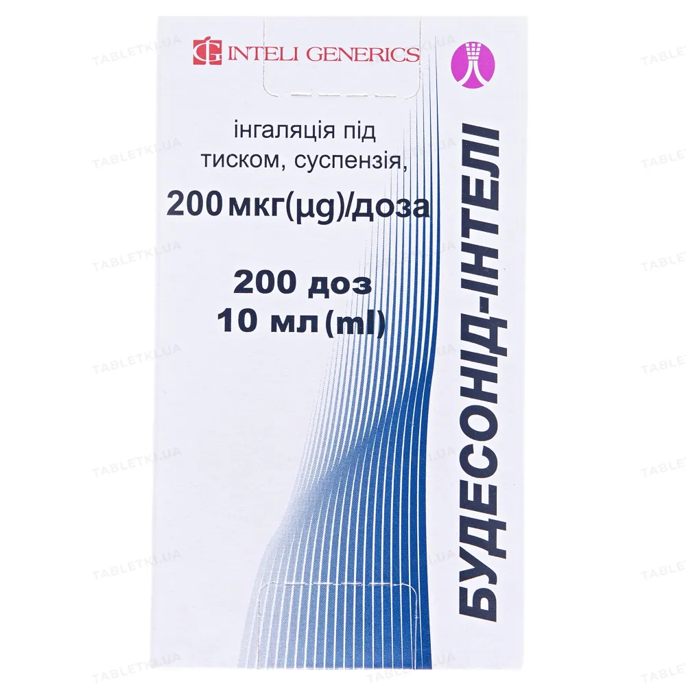 Budesonide-intel inhalation, suspension under pressure