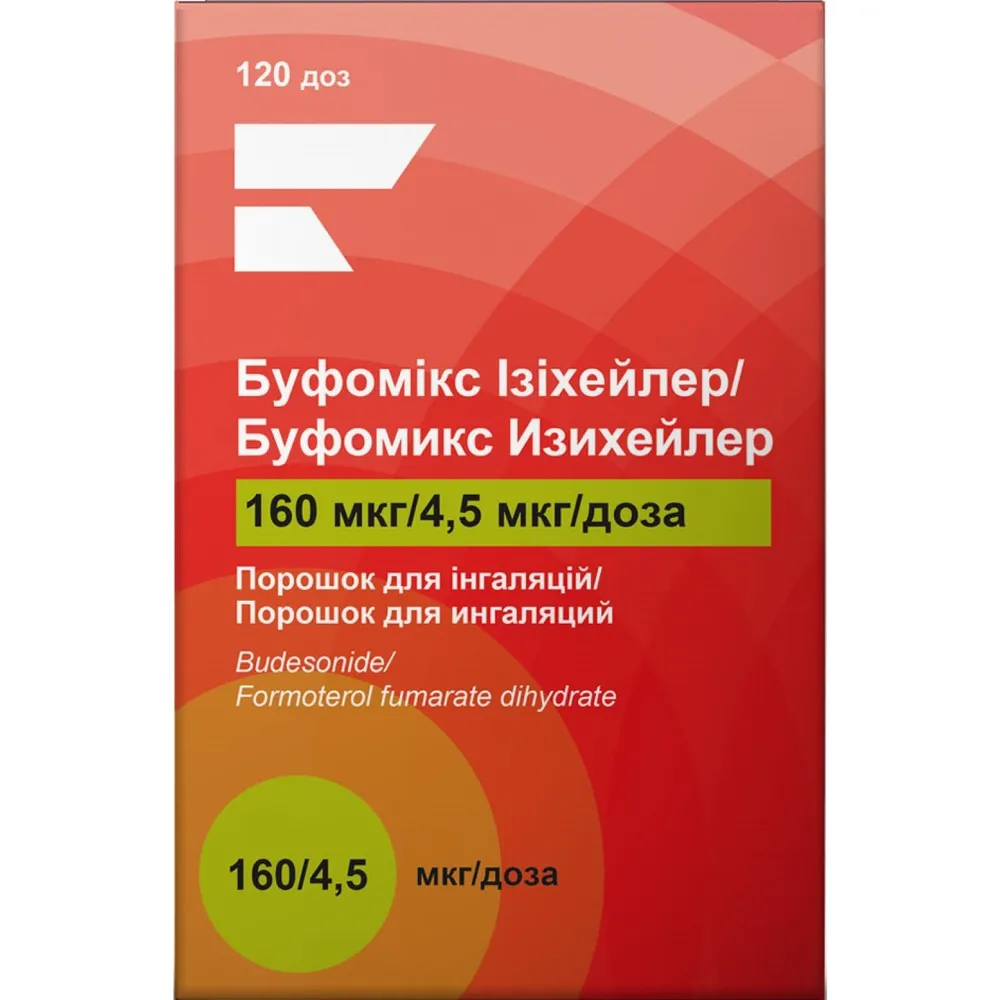 Буфомикс изихейлер порошок, для ингаляций
