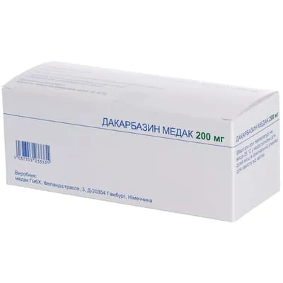 Dacarbazine medak powder for infusion solution