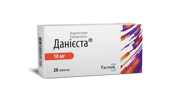 Даниеста таблетки, покрытые пленочной оболочкой