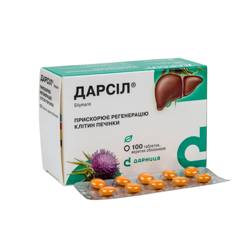 Darsil® comprimidos, recubiertos con película