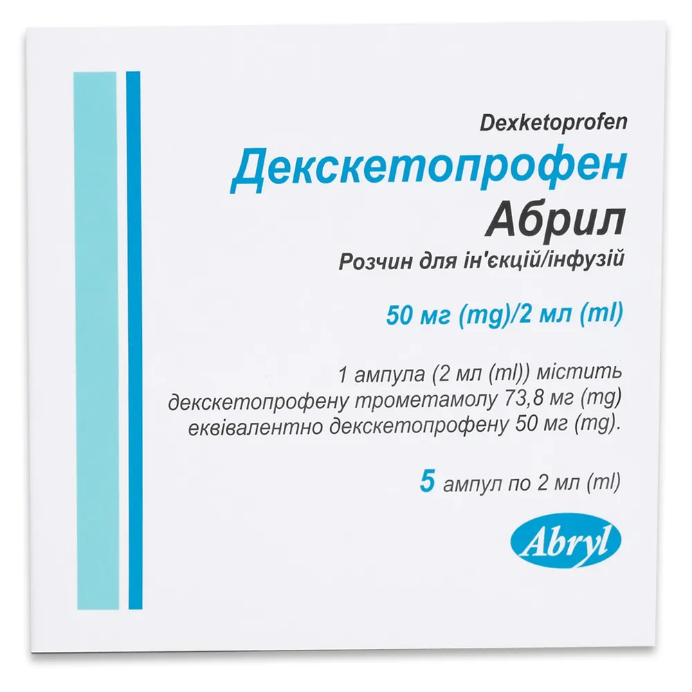 Dexketoprofen Abril soluzione per iniezione/infusione