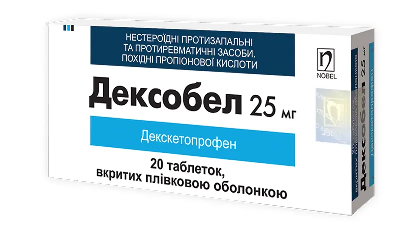 Dexobel tablets, film-coated