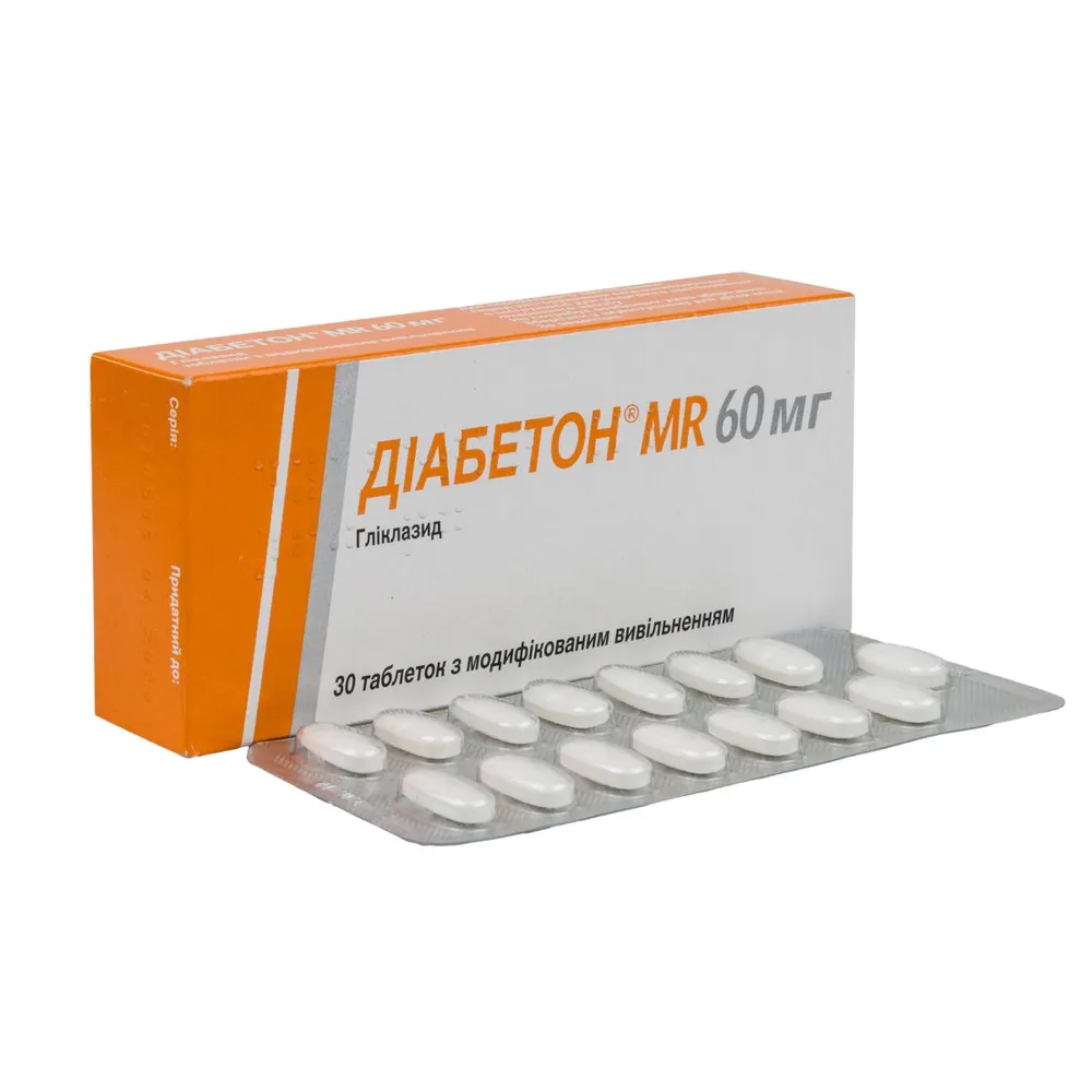 Diabeton® MR 60 mg compresse, a rilascio modificato