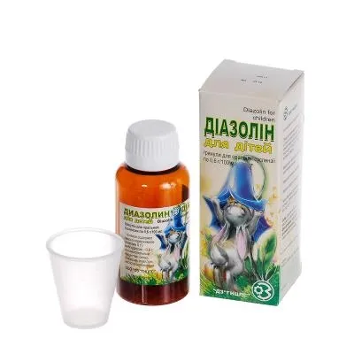 Diazolin per bambini polvere per preparazione di sospensione orale