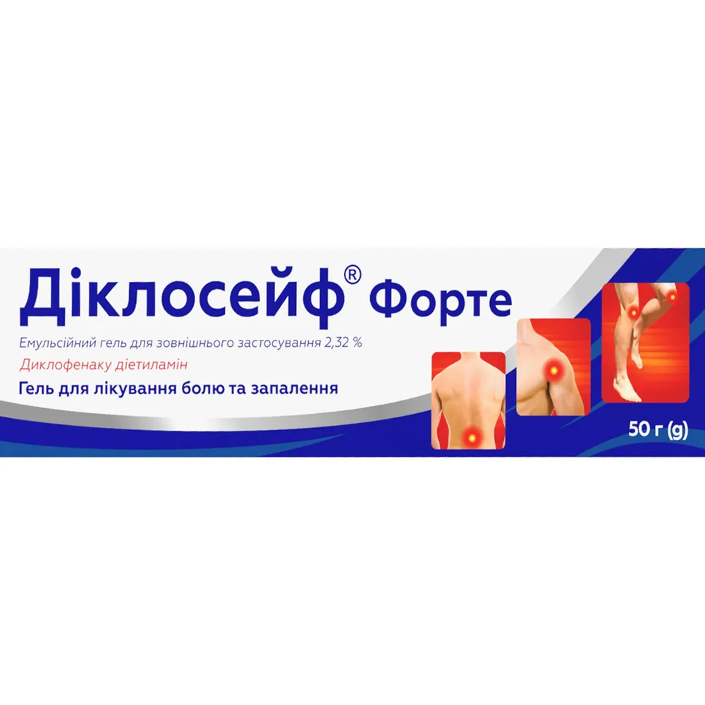 Dicloseif® forte gel, emulsion for external use