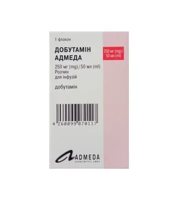 Dobutamina Admeda solución para infusión