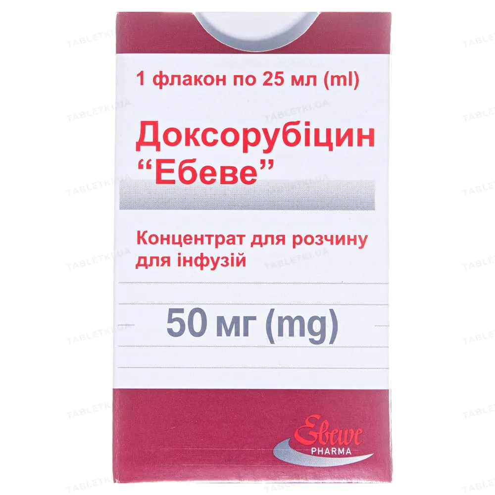 Doxorubicina "Ebewe" soluzione per infusione, concentrato