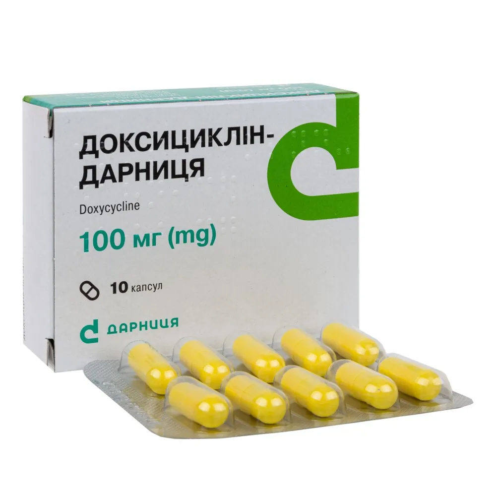 Doxiciclina-Darnitsa cápsulas