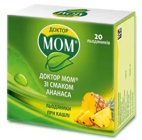 Doctor mom® with pineapple flavor lozenges
