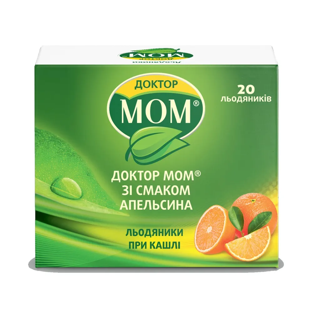Doctor MOM® con sabor a naranja comprimidos, recubiertos con película