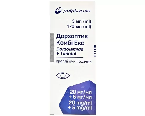 Dorzolamide hydrochloride drops, ophthalmic solution