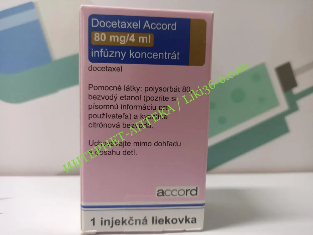Docetaxel Accord soluzione per infusione, concentrato