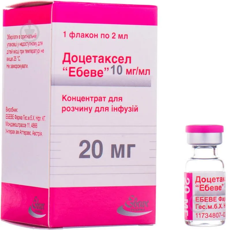 Docetaxel "Ebewe" soluzione per infusione, concentrato