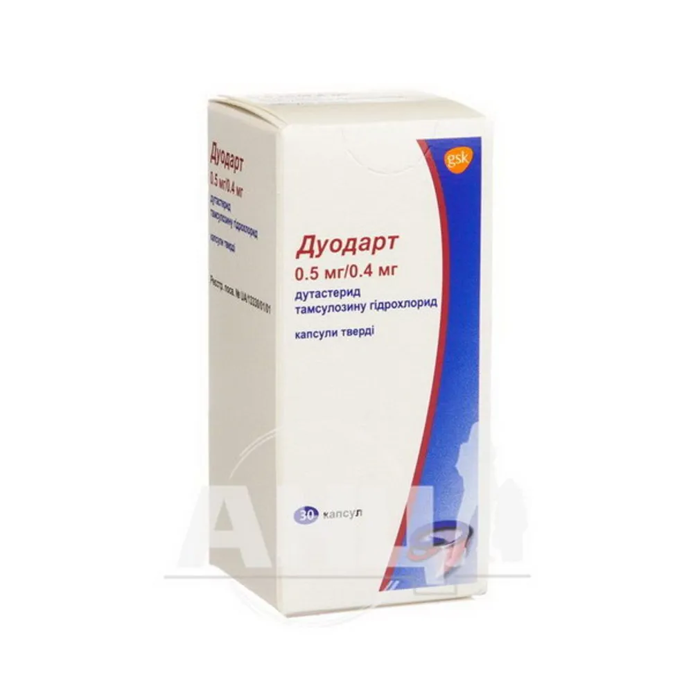 Duodart capsule, dure