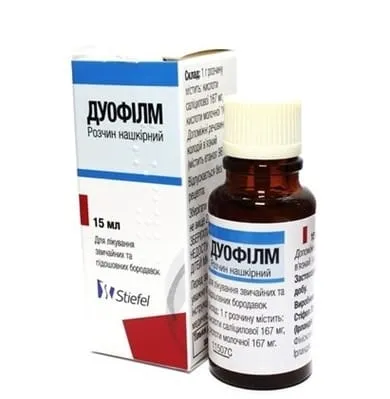 Duofilm solution, topical