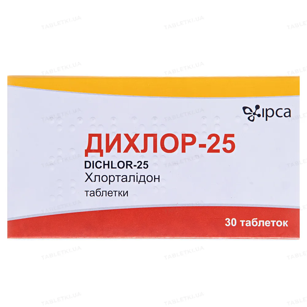 Dichlor-25 comprimidos
